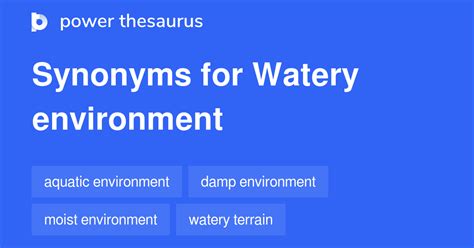 qatery|watery synonym.